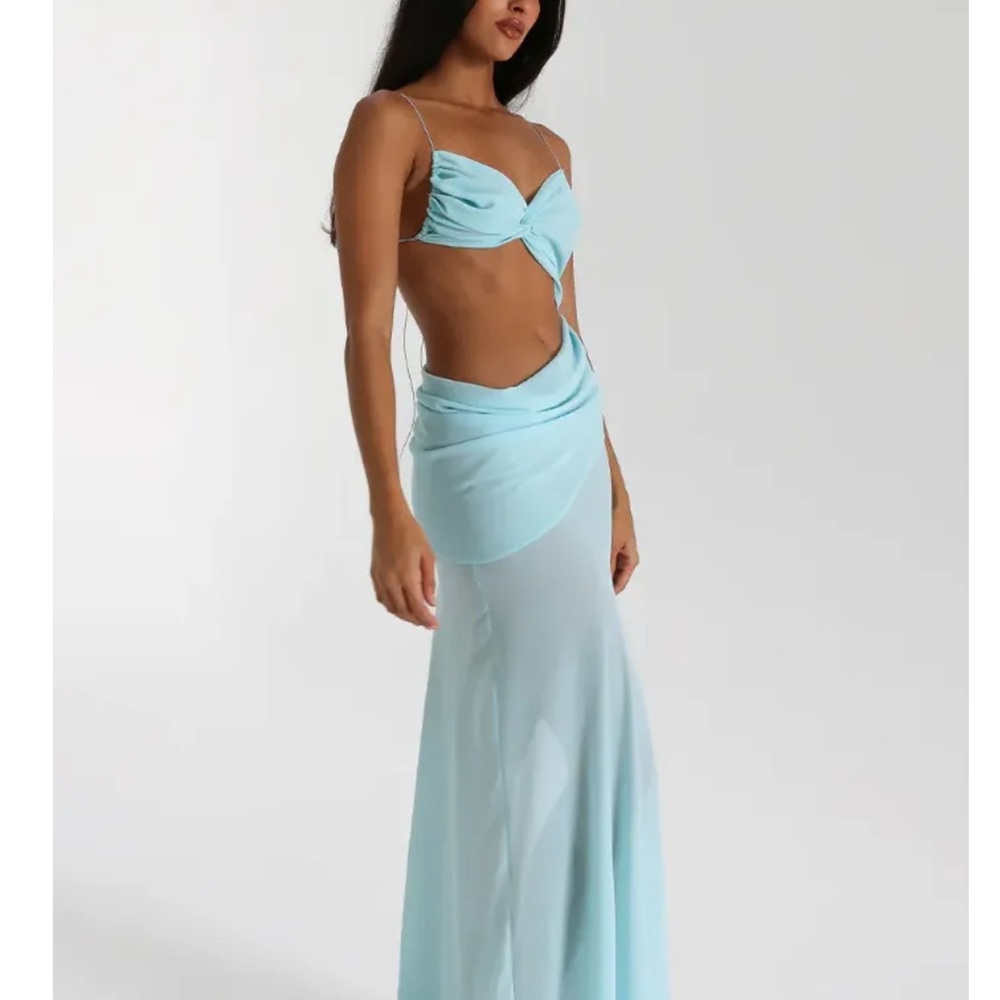 Elegant Blue Dress
